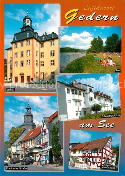 Gedern Schlossbergklinik Fachwerkhaus Frankfur