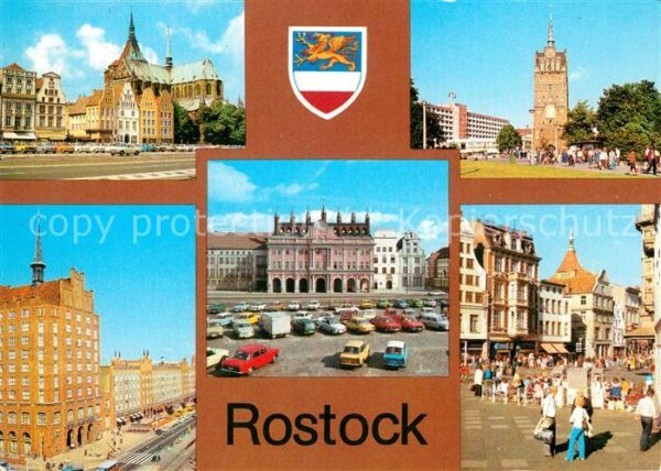 Rostock Ernst Thälmann Platz Kröpeliner Tor Lan