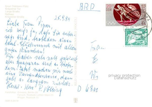 Rostock Ernst Thälmann Platz Kröpeliner Tor Lan – Bild 2
