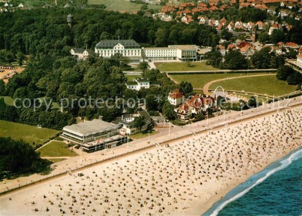 Travemuende Ostseebad Strand Hotels Restaurants Fliegeraufnah