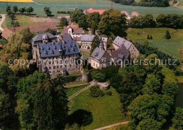 Lauterbach Hessen Schloss Eisenbach Fliegeraufnahme