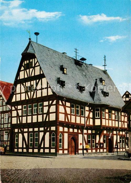 Schotten Hessen Rathaus Fachwerkhaus Luftkurort Naturpa