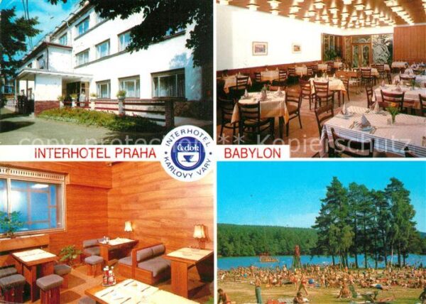 Praha Prahy Prague Interhotel Babylon