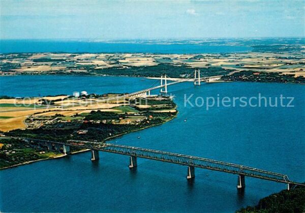 Lillebaeltsbroen Fliegeraufnahme Brücke
