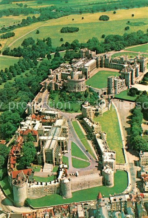Windsor Castle Fliegeraufnahme