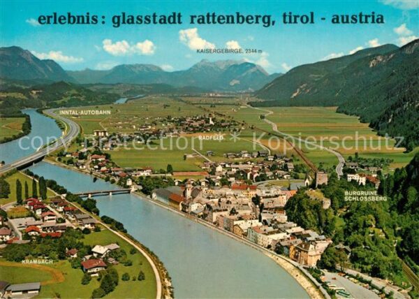 Rattenberg Tirol Fliegeraufnahme