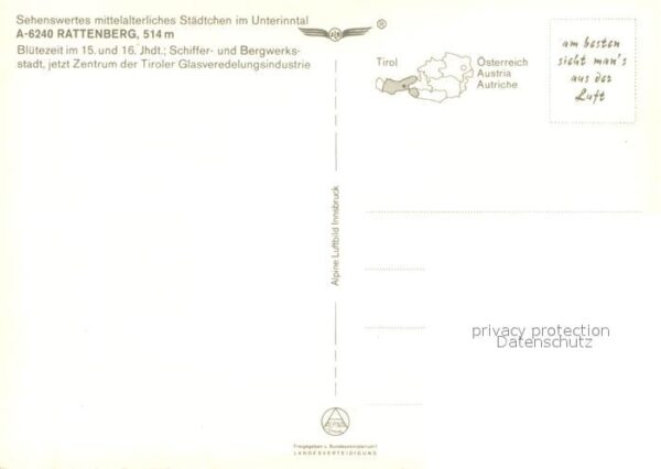 Rattenberg Tirol Fliegeraufnahme – Bild 2