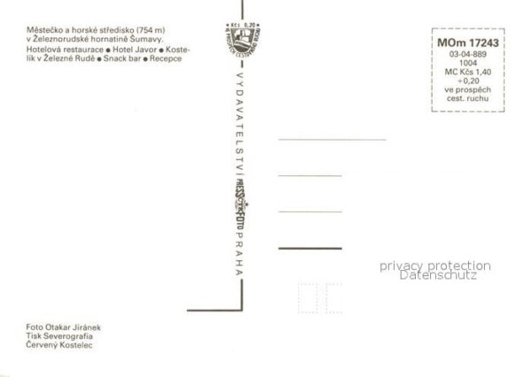 Zelezna Ruda Markt Eisenstein Hotel Javor – Bild 2