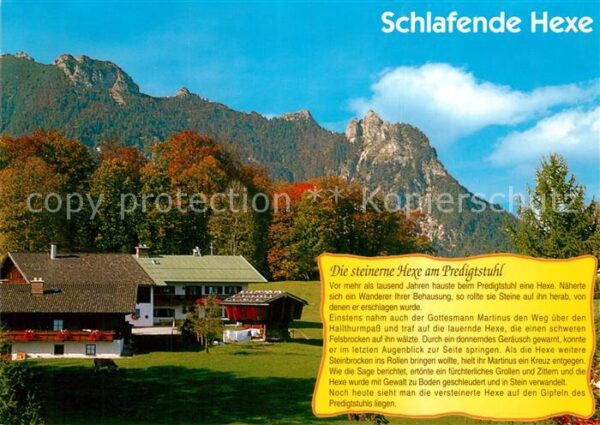 Berchtesgaden Schlafende Hexe