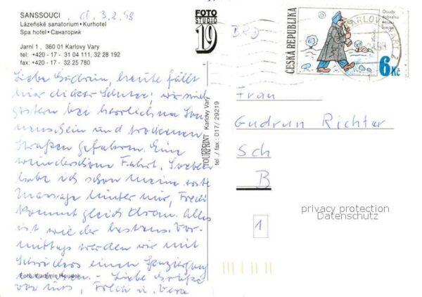Karlovy Vary Sanssouci Lazenske sanatorium Kurhotel – Bild 2