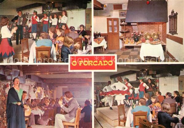 Lisboa O Forcado Restaurante tipico Tanz Folkl
