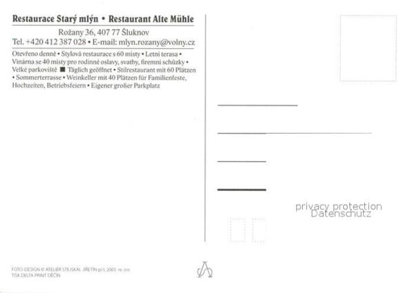 Sluknov Restaurace Stary mlyn – Bild 2