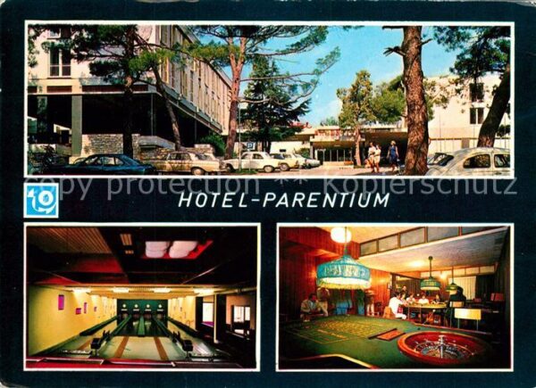 Porec Hotel Parentium Kegelbahn Roulette