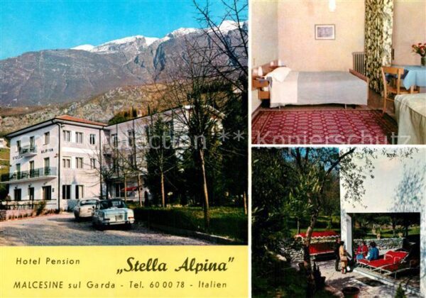 Malcesine Lago di Garda Hotel Pension Stella Alpina