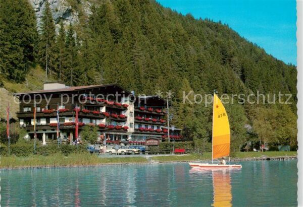 Walchsee Tirol Seehotel Brunner Segeln