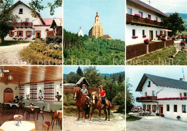 Poellau Pension Waldhof Muhr Reiten Kirche