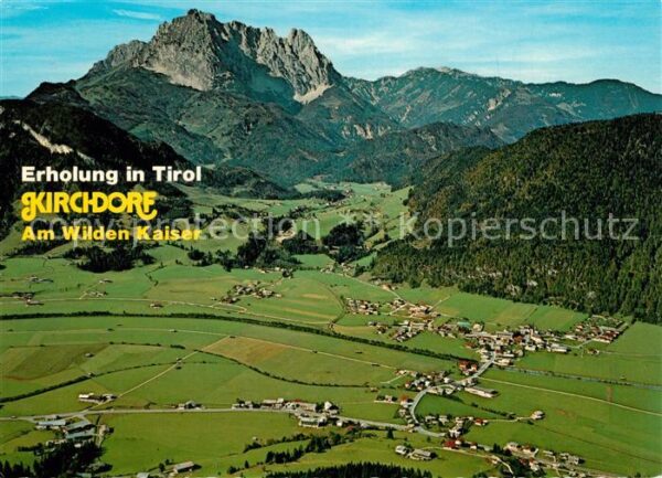 Kirchdorf Tirol Wintersportplatz Erholungsort Kaisergeb