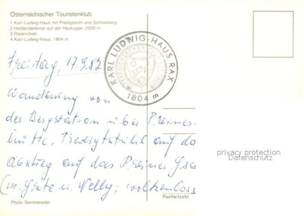 Altenberg Rax Karl Ludwig Haus Predigtstuhl Schneeber – Bild 2