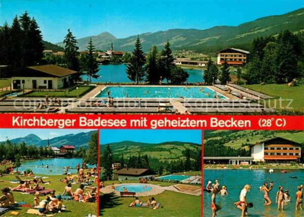 Kirchberg Tirol Kirchberger Badesee Freibad Liegewiese