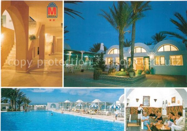 Djerba Hotel Medina Swimming Pool Palmen