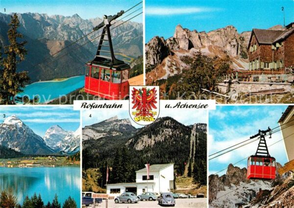 Maurach Achensee Rofanseilbahn Bergbahn Karwendelgebirge