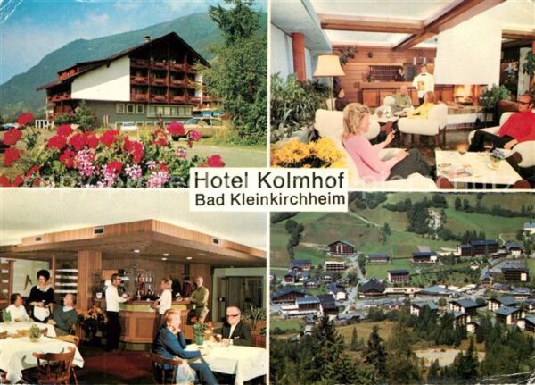 Bad Kleinkirchheim Kaernten Hotel Restaurant Kolmhof Blick ins Tal