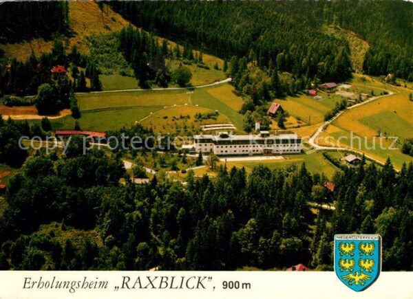 Prein Rax Erholungsheim Raxblick Fliegeraufnahme