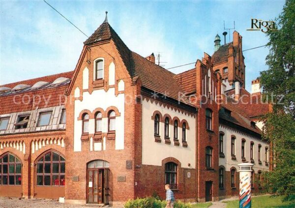 Riga Lettland Museum of Fire Fighting of the Latvian