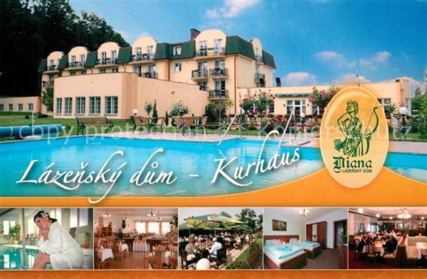 Frantiskovy Lazne Diana Lazensky dum Hotel Restaurant Swi