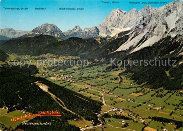 Ramsau Dachstein Steiermark Ramsau Kulm Dachsteinsüdwände Bischofsm