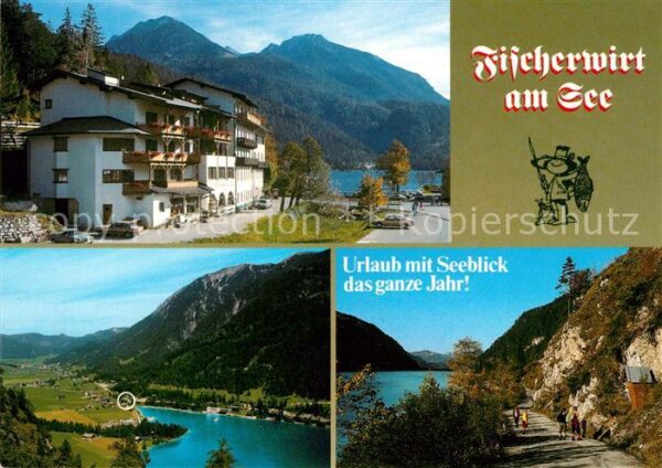 Achenkirch Fischerwirt am See Alpenpanorama