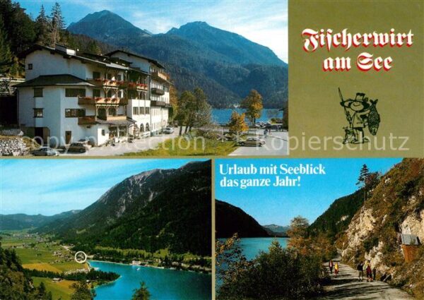 Achenkirch Fischerwirt am See Landschaftspanorama