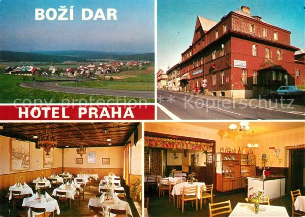 Bozi Dar Gottesgab Hotel Praha Restaurant Landschaftspanor