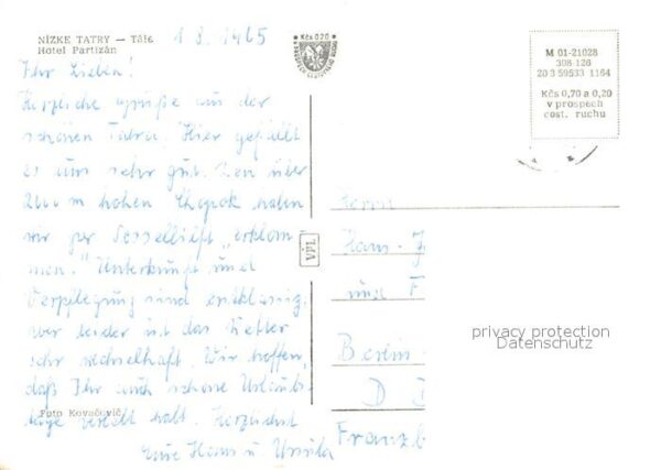 Nizke Tatry Hotel Partizan – Bild 2