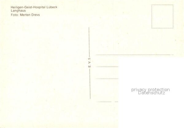 Luebeck Heiligen Geist Hospital Langhaus Nachta – Bild 2