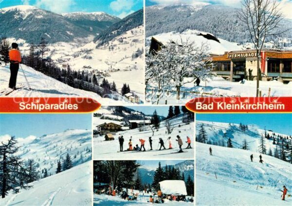 Bad Kleinkirchheim Kaernten Schiparadies Winterlandschaft