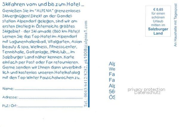 Johann Pongau Salzburg St Hotel Schwarz Winterpanorama – Bild 2