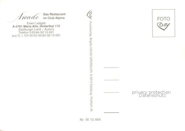 Hinterthal Restaurant Arcade Club Alpina – Bild 2