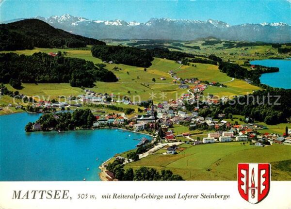 Mattsee Salzburg Fliegeraufnahme