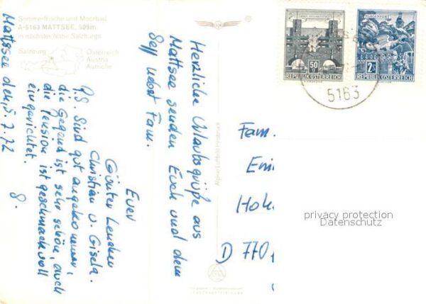 Mattsee Salzburg Fliegeraufnahme – Bild 2
