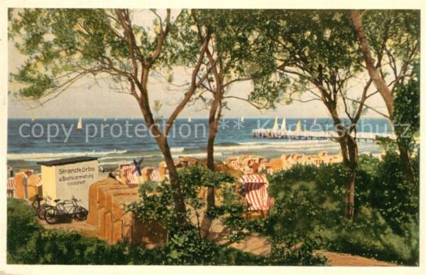 Timmendorfer Strand Ostseeheilbad Blick auf den Strand