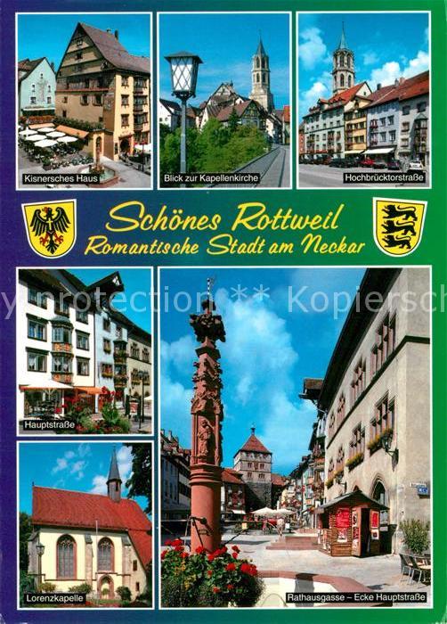 Rottweil Neckar Kisnersches Haus Altstadt Kirche Strass