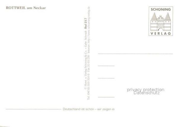 Rottweil Neckar Kisnersches Haus Altstadt Kirche Strass – Bild 2