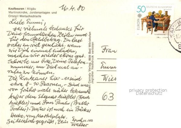 Kaufbeuren Martinskirche Jordananlagen OT Wertachs – Bild 2