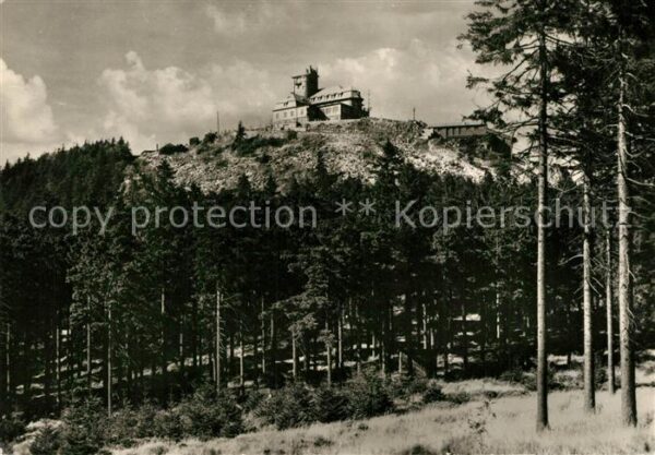 Liberec Berghotel auf dem Jested