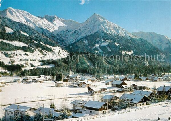 Fischen Allgaeu mit Entschenkopf Nebelhorn Rubihorn All