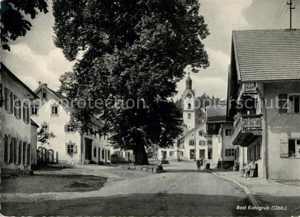 Bad Kohlgrub Hauptstrasse Alter Baum Kirche