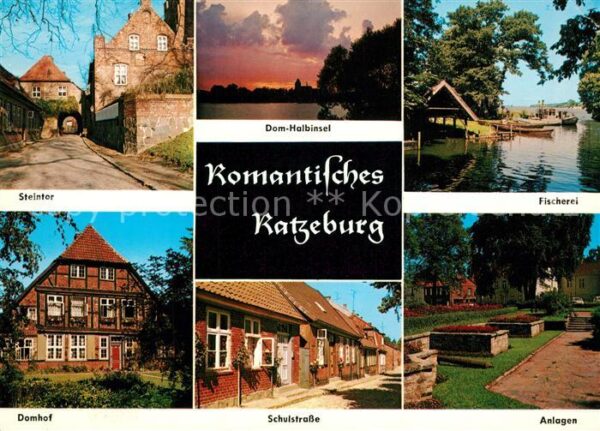 Ratzeburg Steintor Domhof Schulstrasse Anlagen Fi