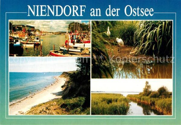 Niendorf Ostseebad Hafenansicht Steilufer Küste Vogelgarte