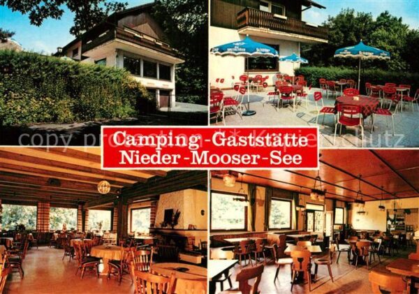 Nieder-Moos Camping Gaststätte Nieder Mooser See
